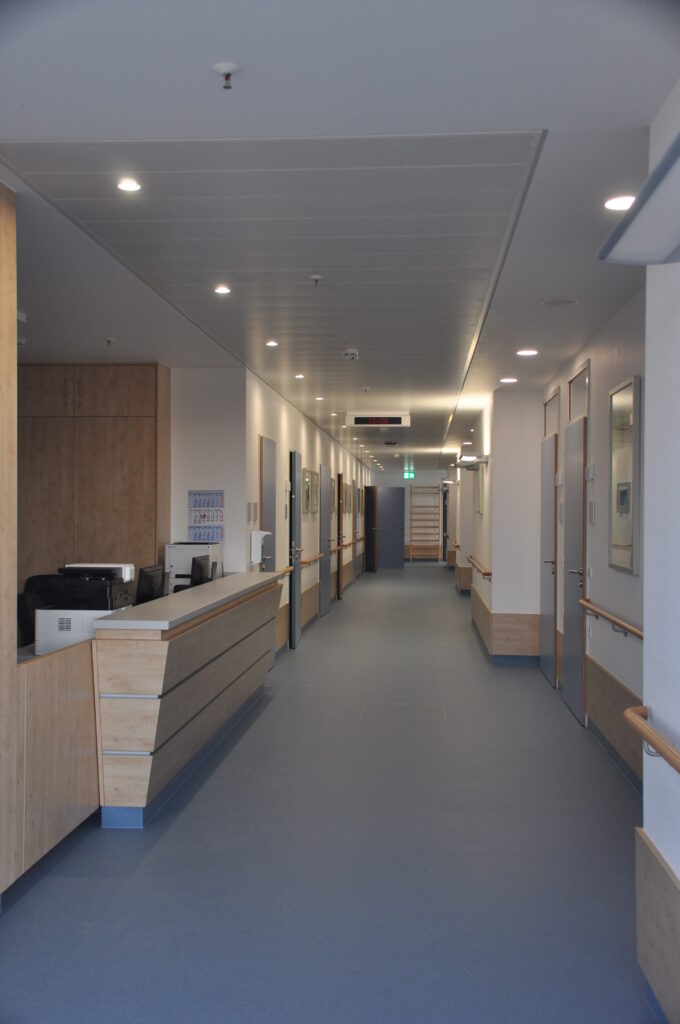 Aufstockung Geriatrie am SHK Weimar