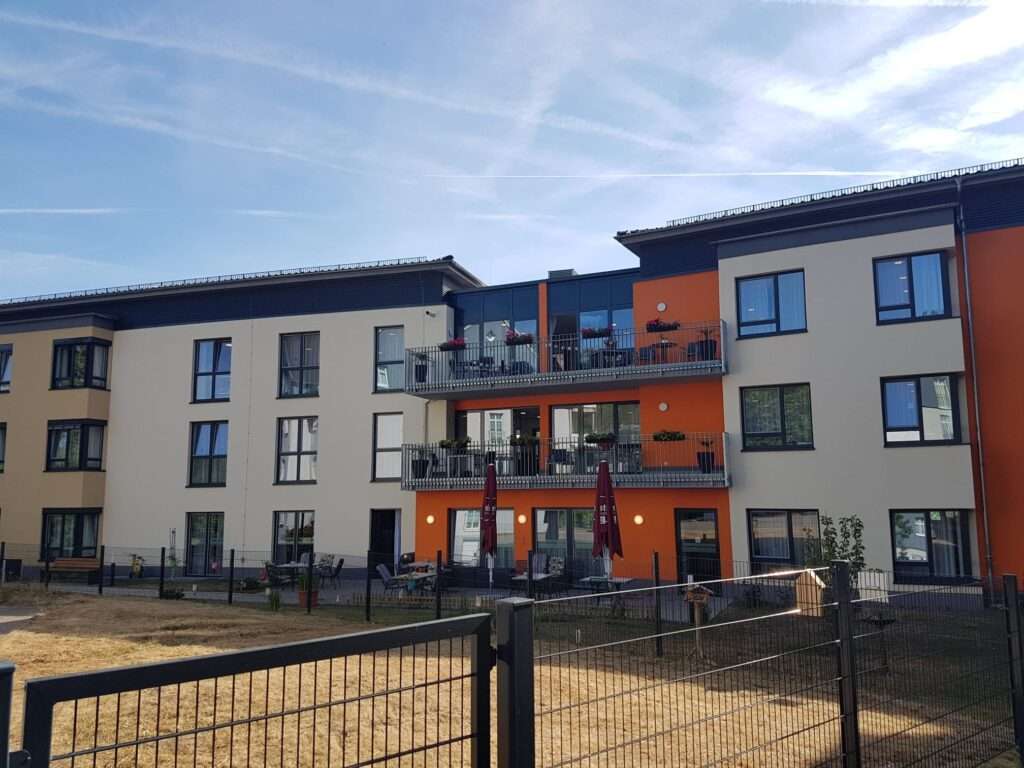 Neubau des Seniorenheims in Bad Tabarz durch das RJ Planungsbüro - Architekturbüro Kassel und Erfurt für Sozialbauten und Gesundheitsbau