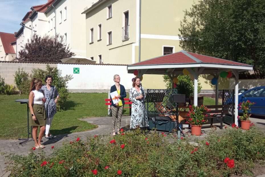 Einweihungsfeier nach dem Umbau des Hospizes in Altenburg durch das RJ Planungsbüro - Architekturbüro für Sozialbau und Gesundheitsbau